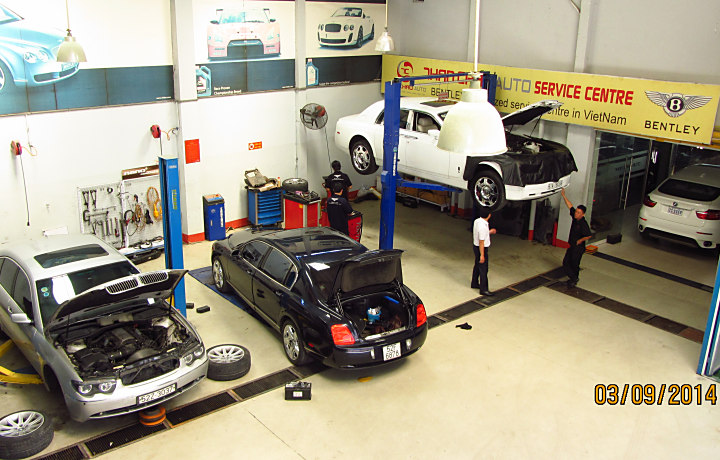 Trung tâm bảo hành, bảo dưỡng, sửa chữa ô tô BMW chính hãng.