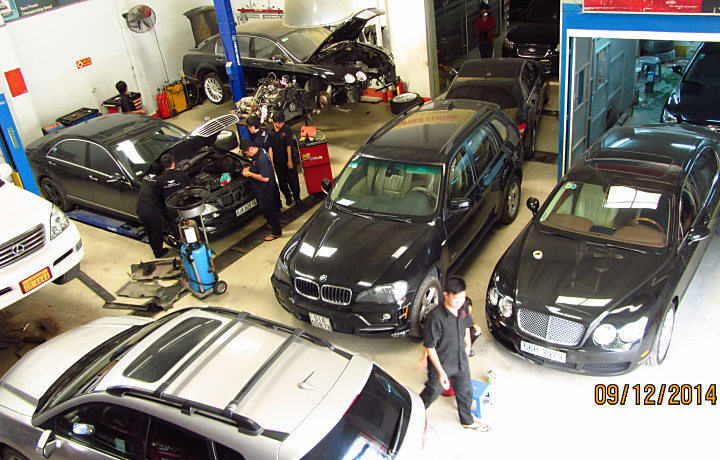 Trung tâm bảo hành, bảo dưỡng, sửa chữa ô tô BMW chính hãng.